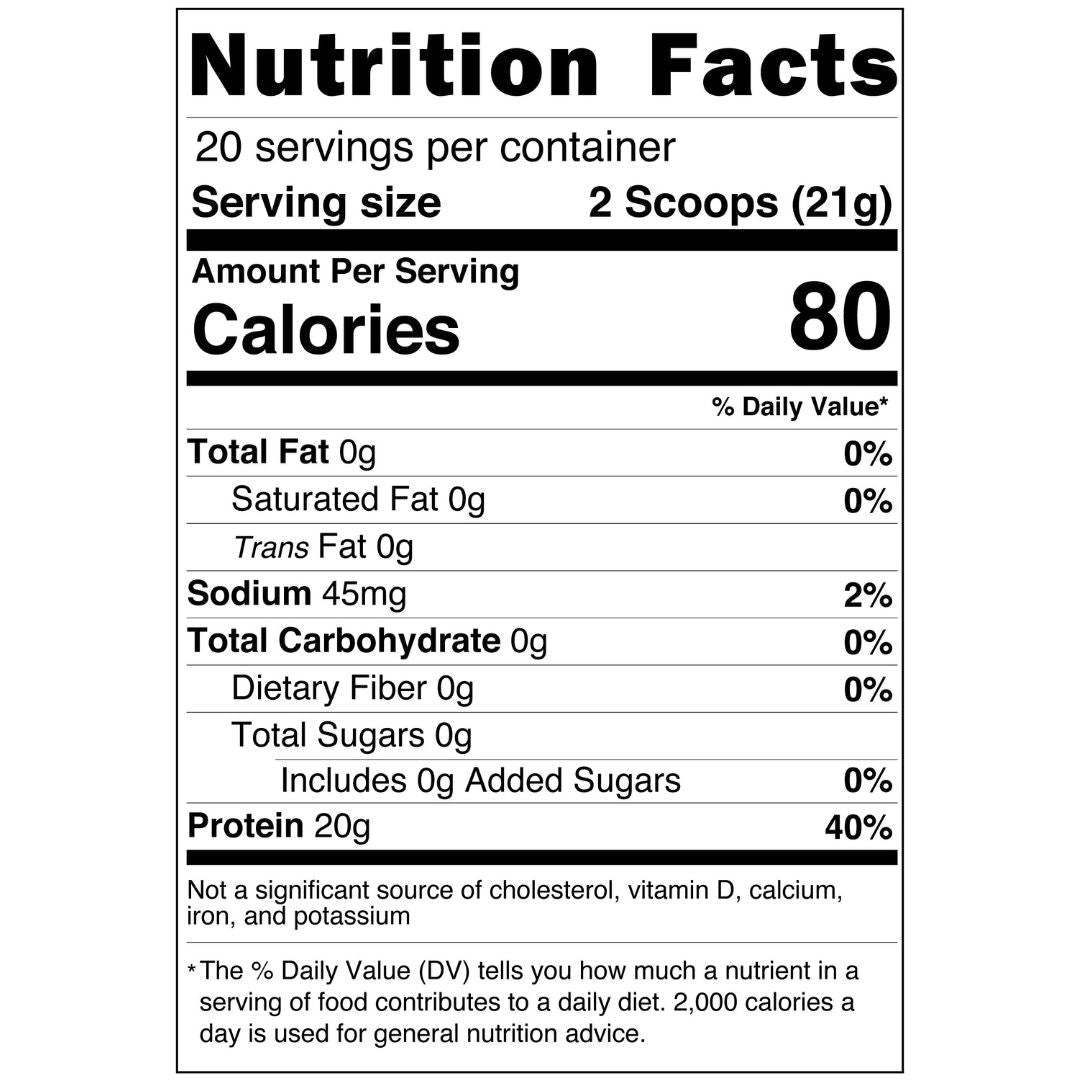 Unflavored Grass-Fed CollagenProtein PowderTorqelo.com
