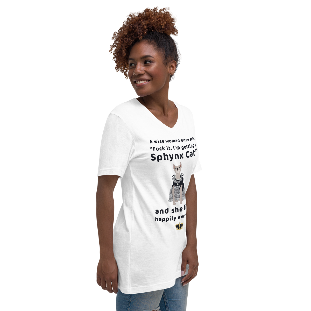 "FUCK IT - I'M GETTING A SPHYNX CAT" ECO TEE by ReNewedPet