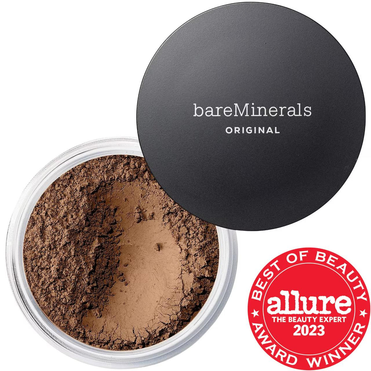 bareMinerals Original Loose Powder Mineral Foundation SPF 15: Talc-Free, Luminous, Buildable Coverage for Sensitive Skin by Beauty Care Bag