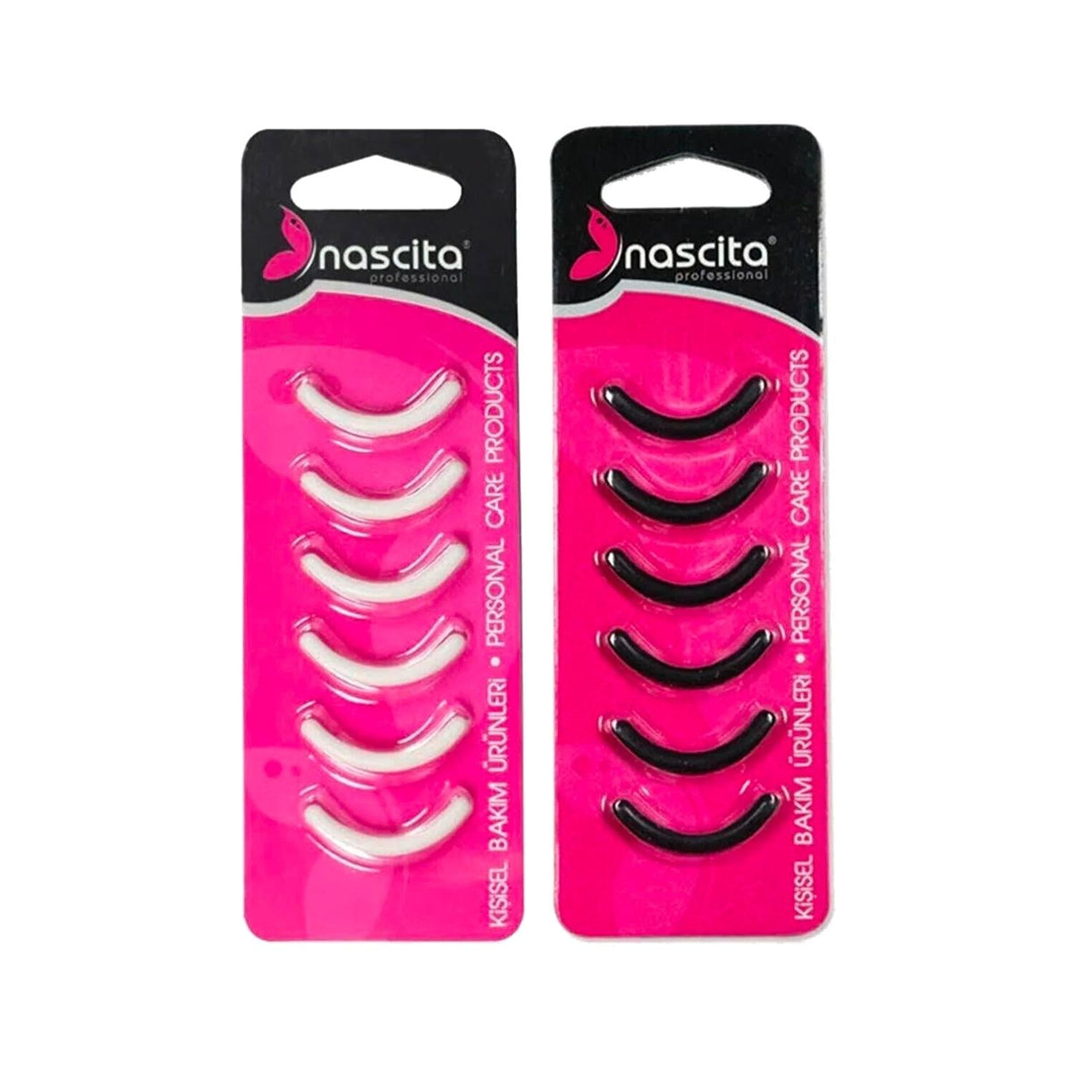Nascita Eyelash Curler Replacement Rubber - 6 Pack for Nascita Kirpik Kõvõrma Makinasõ, Gentle Eyelash Handling & Hygiene by Beauty Care Bag