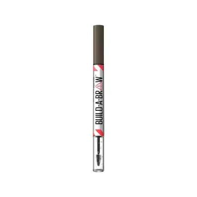 Maybelline 2-in-1 Black Brown Eyebrow Pen & Setting Gel: Define, Shape & Hold All Day. Long-Lasting Brow Definer & Shaper by Beauty Care Bag
