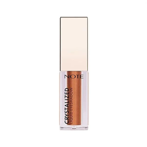 Note Cosmetics Crystalized Liquid Eyeshadow: High Pigment, Long Lasting Shimmer, Metallic Matte Finish for Intense Eye Makeup by Beauty Care Bag