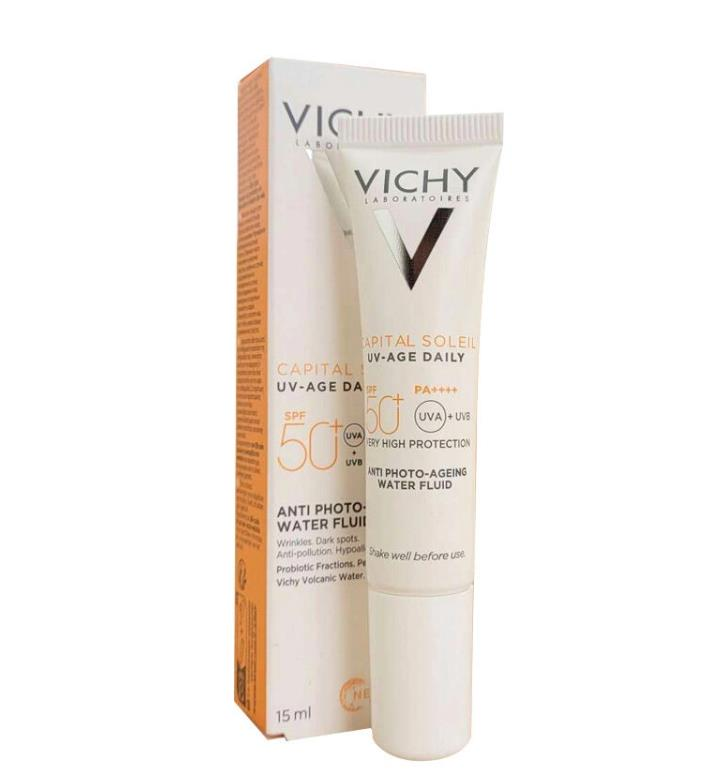 Vichy Capital Soleil UV Age Daily SPF 50 Hydrating Cream 15 ml by Beauty Care Bag