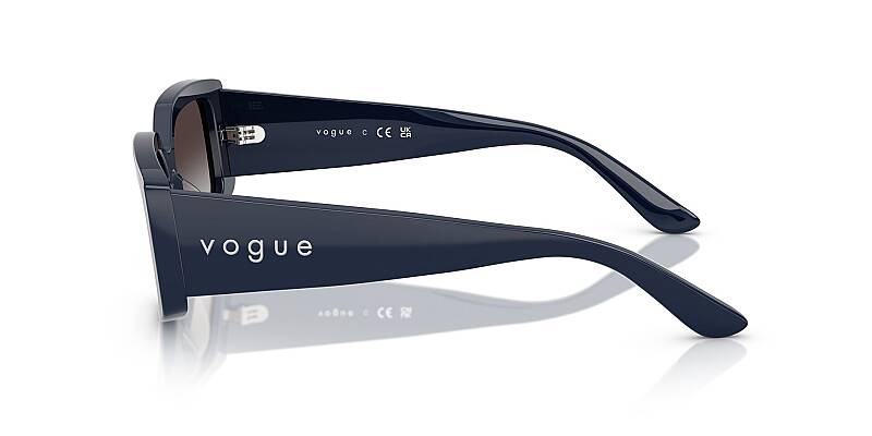 Vogue 0VO5642SU Women's Square Sunglasses - Grey Gradient - 55mm by Beauty Care Bag