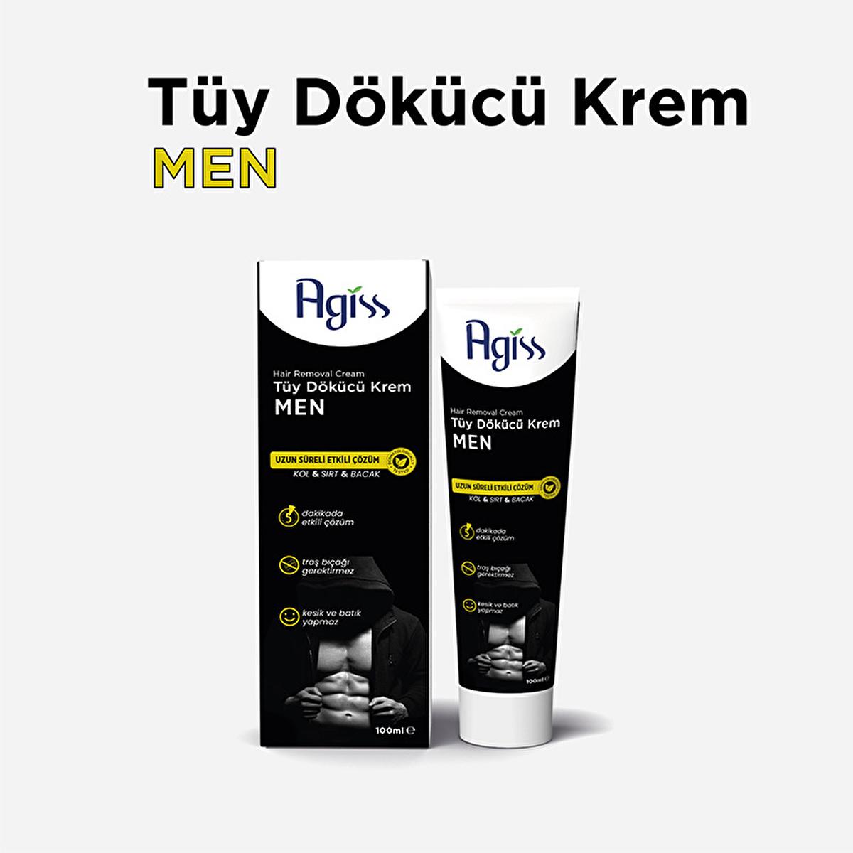Agiss men's hair removal cream β view 4