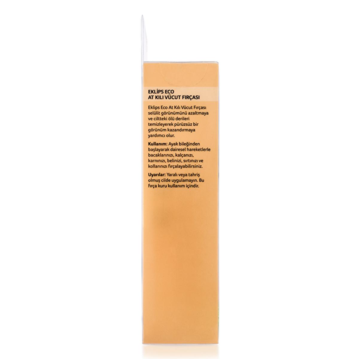 Eklips Eco natural bristle body brush – view 4