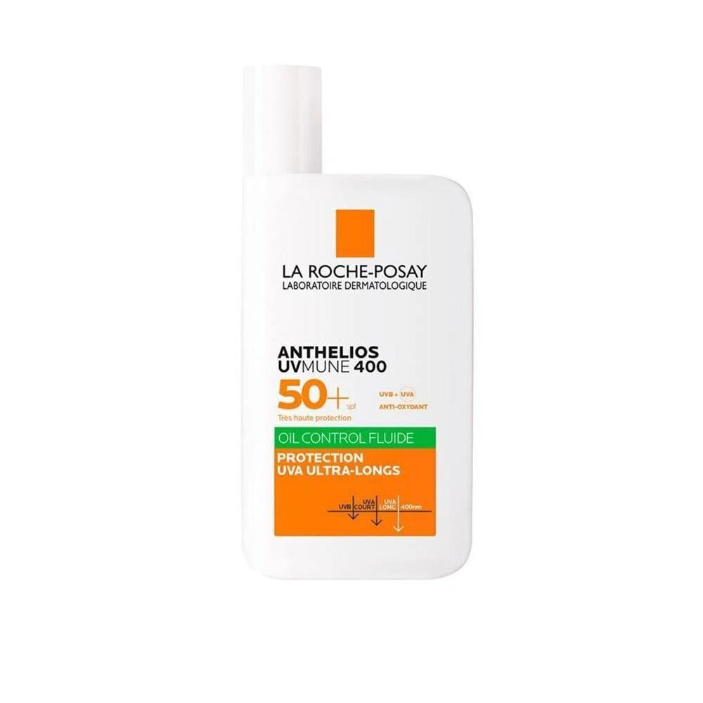 La Roche-Posay Anthelios Oil Control Facial Sunscreen SPF 50+ - UVA/UVB Protection for Oily & Sensitive Skin, Non-Comedogenic, Matte Finish by Beauty Care Bag