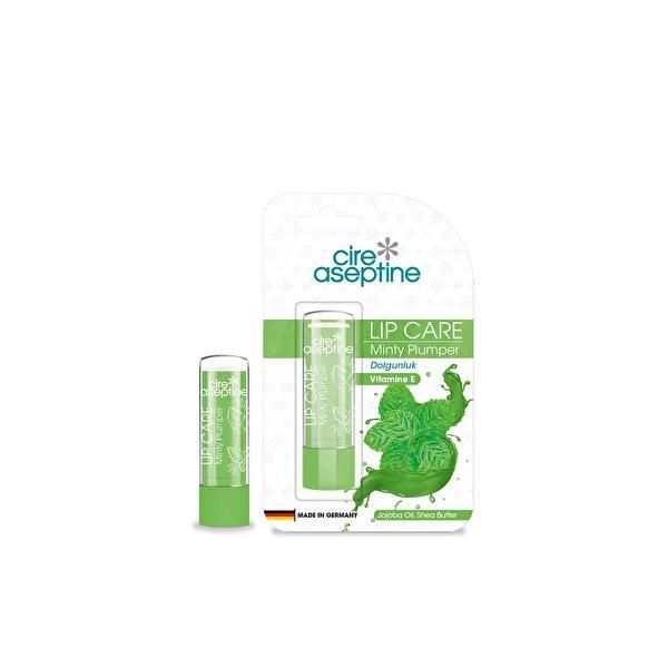 Cire Aseptine Lip Care Cream - Minty Plumper & Vitamin E - Moisturizing, Nourishing, and Plumping Lip Balm by Beauty Care Bag