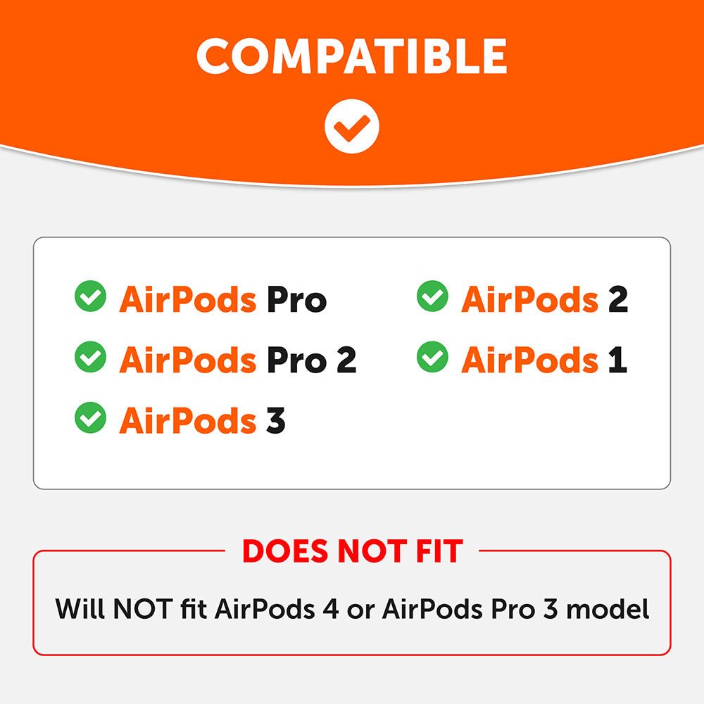 WC HookZ - Over Ear Hooks for Airpods Pro 1, 2 & Airpods 1, 2, 3Earbuds EarhooksTorqelo.com
