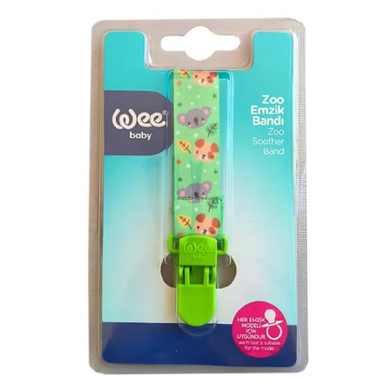 Wee Baby Zoo Pacifier Clip for All Pacifiers 1 CountOtherTorqelo.com