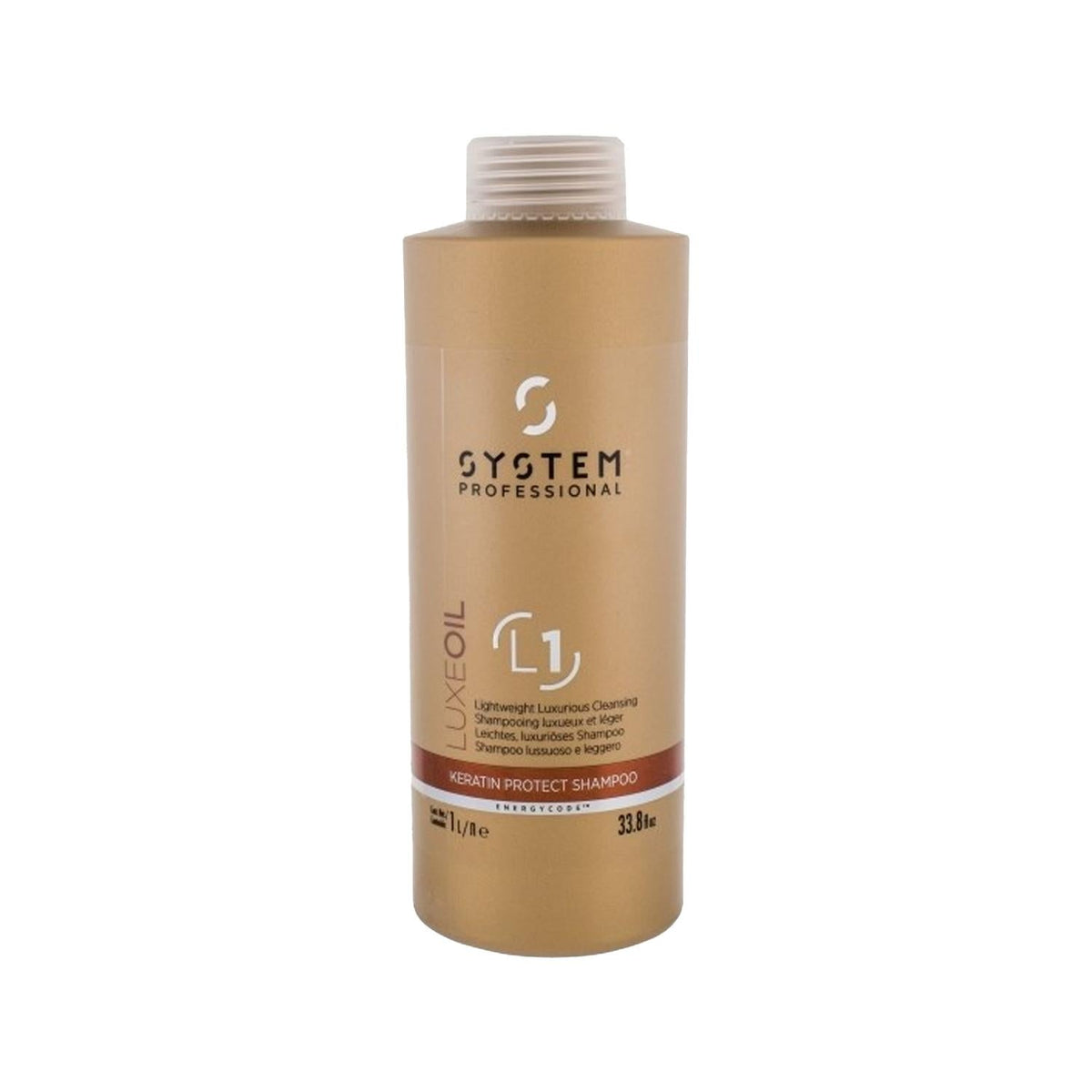 Wella System Professional Luxe Oil Keratin Protective Shampoo 1000ml - Nourishes, Repairs & Strengthens HairShampooTorqelo.com
