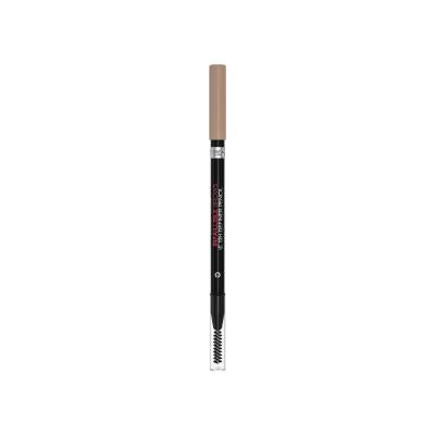 Loreal Paris Infaillible Brows 12h Definer Pencil - Long Lasting Eyebrow Makeup for Blonde Hair by Beauty Care Bag