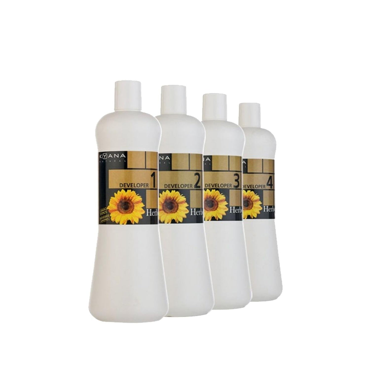 Kyana Herboria Max No:2 20 Volume Hair Oxidizer Developer - 1000ml Professional Hair Bleach & Color Enhancement by Beauty Care Bag