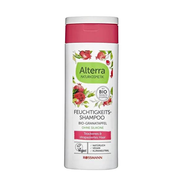 Alterra moisturizing shampoo with aloe vera and pomegranate, 6.76 fl oz