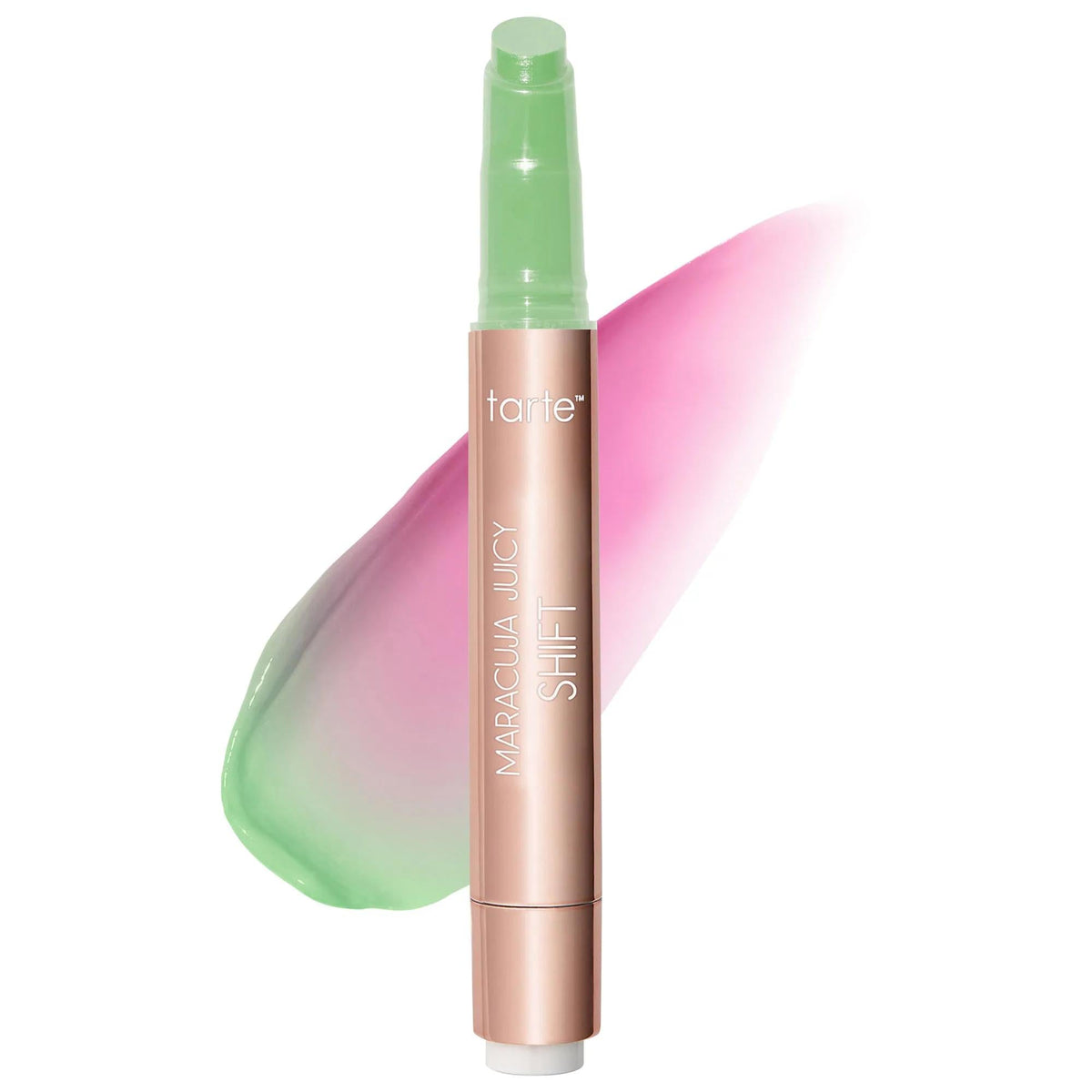 Tarte Maracuja Juicy Lip Plump Shift - pH Color Shifting Lip Balm, Hyaluronic Acid Plumper, Vegan & Gluten-Free, Hydrating Treatment by Beauty Care Bag