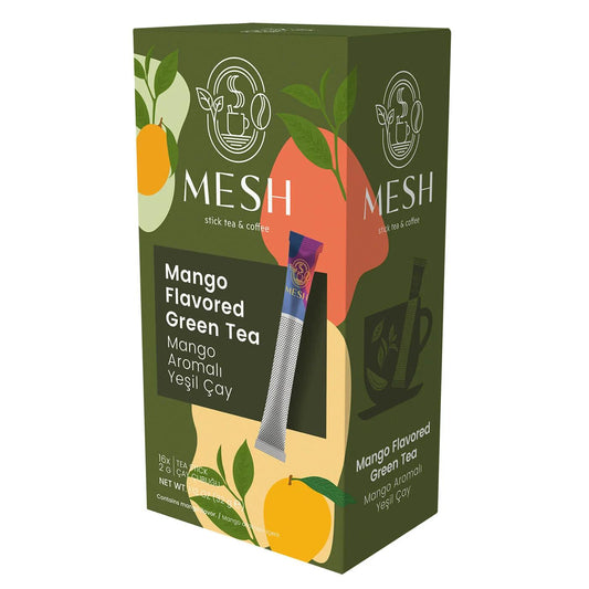 Mesh Stick Mango Green Tea Refreshing Infuser Sticks 32g by Beauty Care Bag