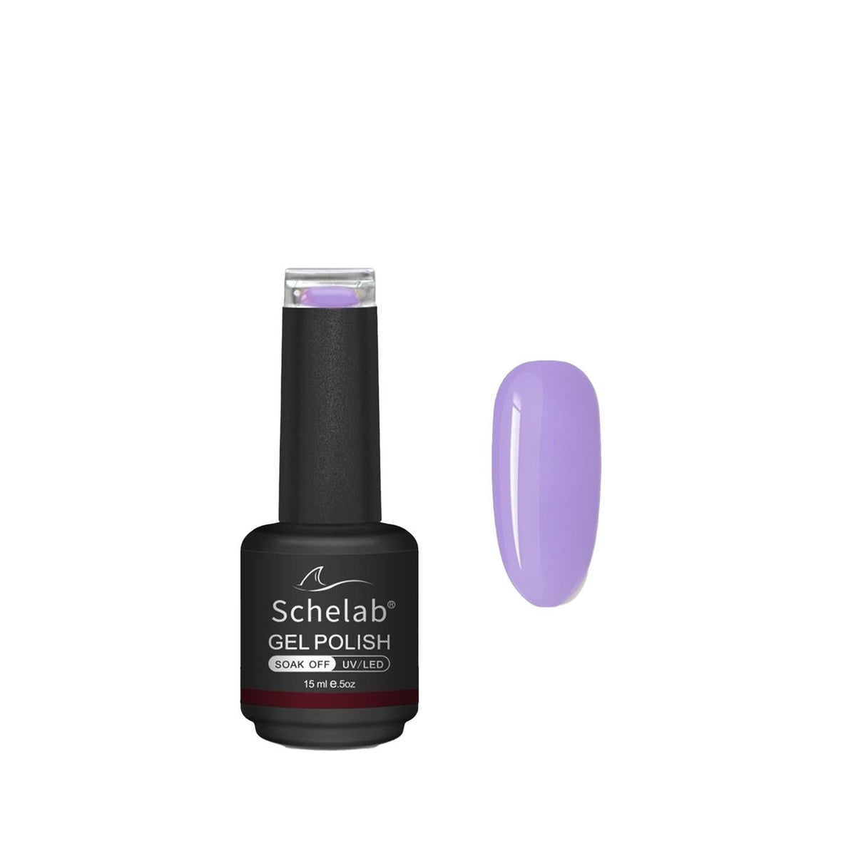 Schelab One Step Gel Nail Polish - Long Lasting Candy Color, 15ml - Simplifies Application by Beauty Care Bag