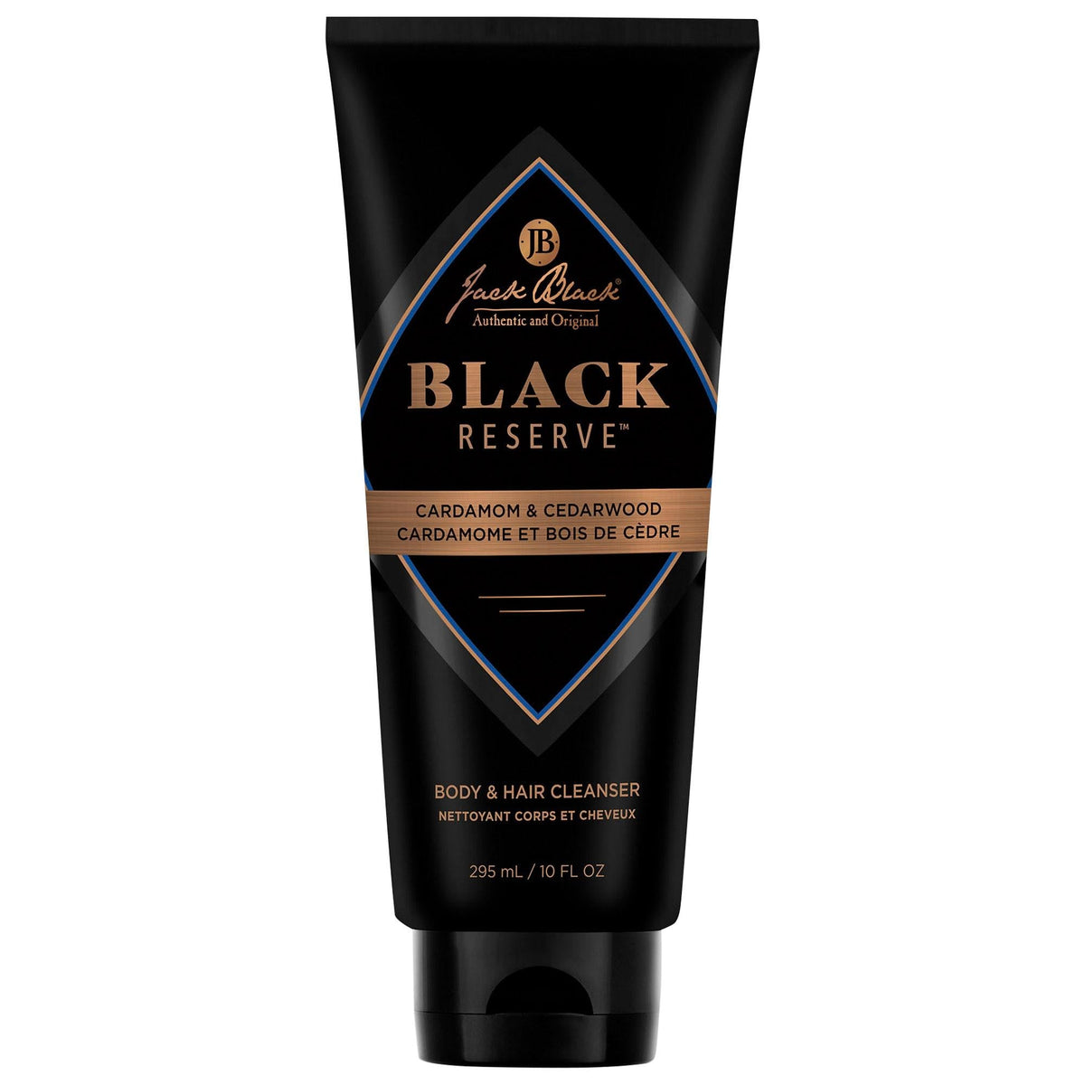 Black Reserve Body & Hair Cleanser - Sulfate-Free, Gentle Cleansing for Body and Hair, Lavender & Bergamot Scent by Beauty Care Bag