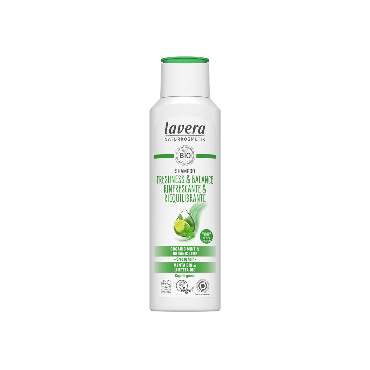 Lavera Balancing Shampoo for Oily Hair: Experience Lasting Freshness & Natural Oil Control - 250ml by Beauty Care Bag