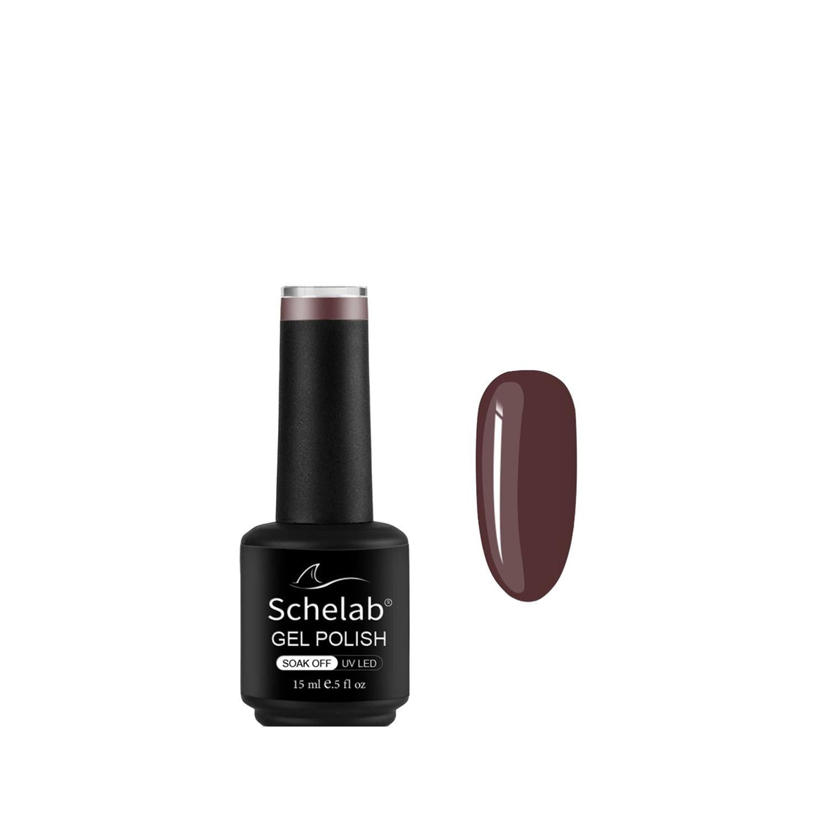Schelab 3 Step Gel Nail Polish 034 - Long Lasting Nail Color for At-Home Care by Beauty Care Bag