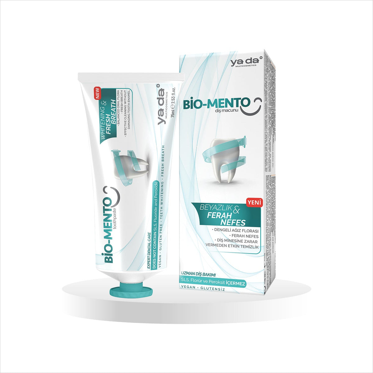 Ya Da Multicosmetics Bio-Mento Toothpaste 75 ml by Beauty Care Bag