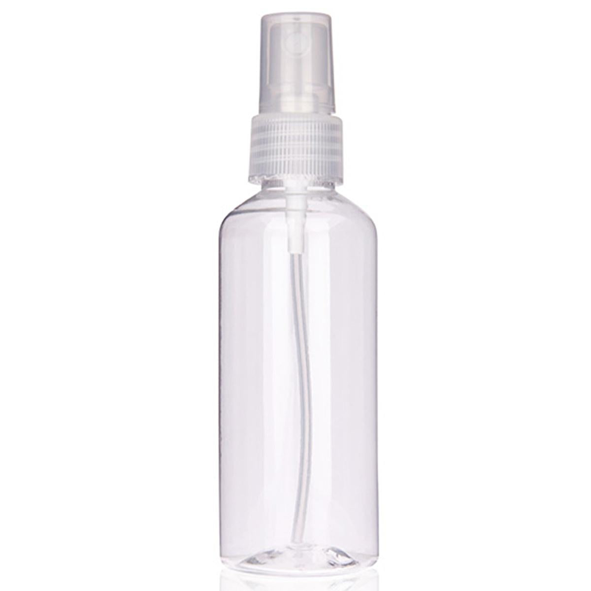Eklips 100 ml Travel Size Pump Bottle - TSA Approved Refillable Clear Container for Toiletries, Leakproof, For Travel and Home by Beauty Care Bag