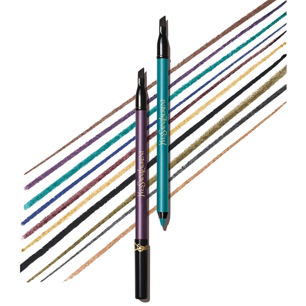 YSL Lines Liberated Eyeliner in Bewitching Turquoise by Beauty Care Bag