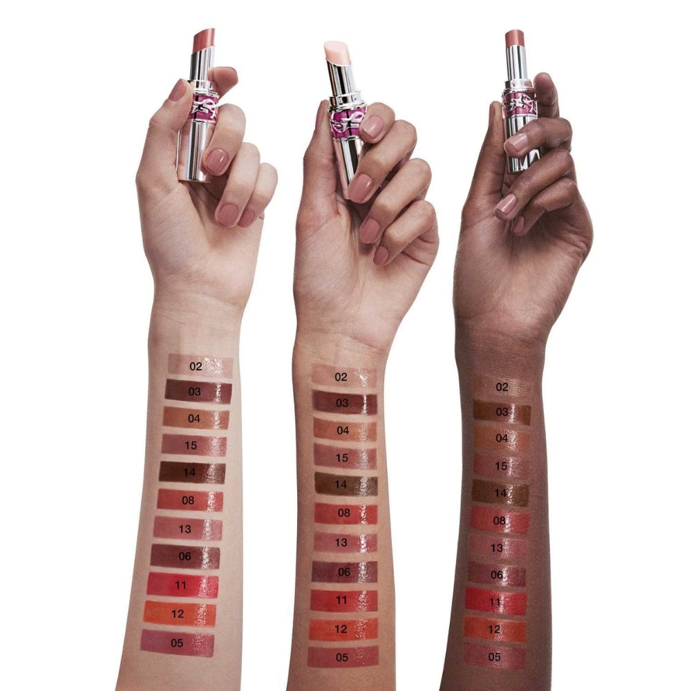 YSL Loveshine Candy Glaze Lip Gloss 05 - Pink Glow 3.2g by Beauty Care Bag