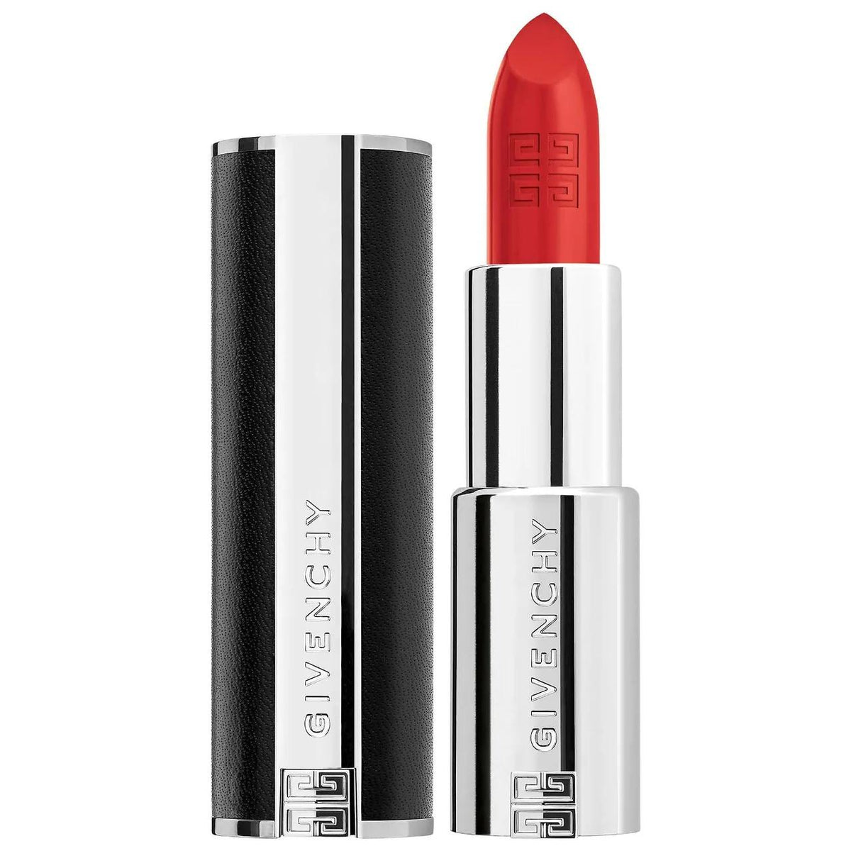 Givenchy Rouge Interdit Intense Silk Satin Matte Lipstick: High-Pigment, Long-Wearing, Hydrating Lip Color for Comfortable All-Day Wear by Beauty Care Bag