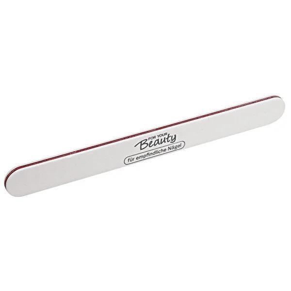 For Your Beauty Nail File for Sensitive Nails - Gentle Nail Care Tool with Fine Grit Surface by Beauty Care Bag
