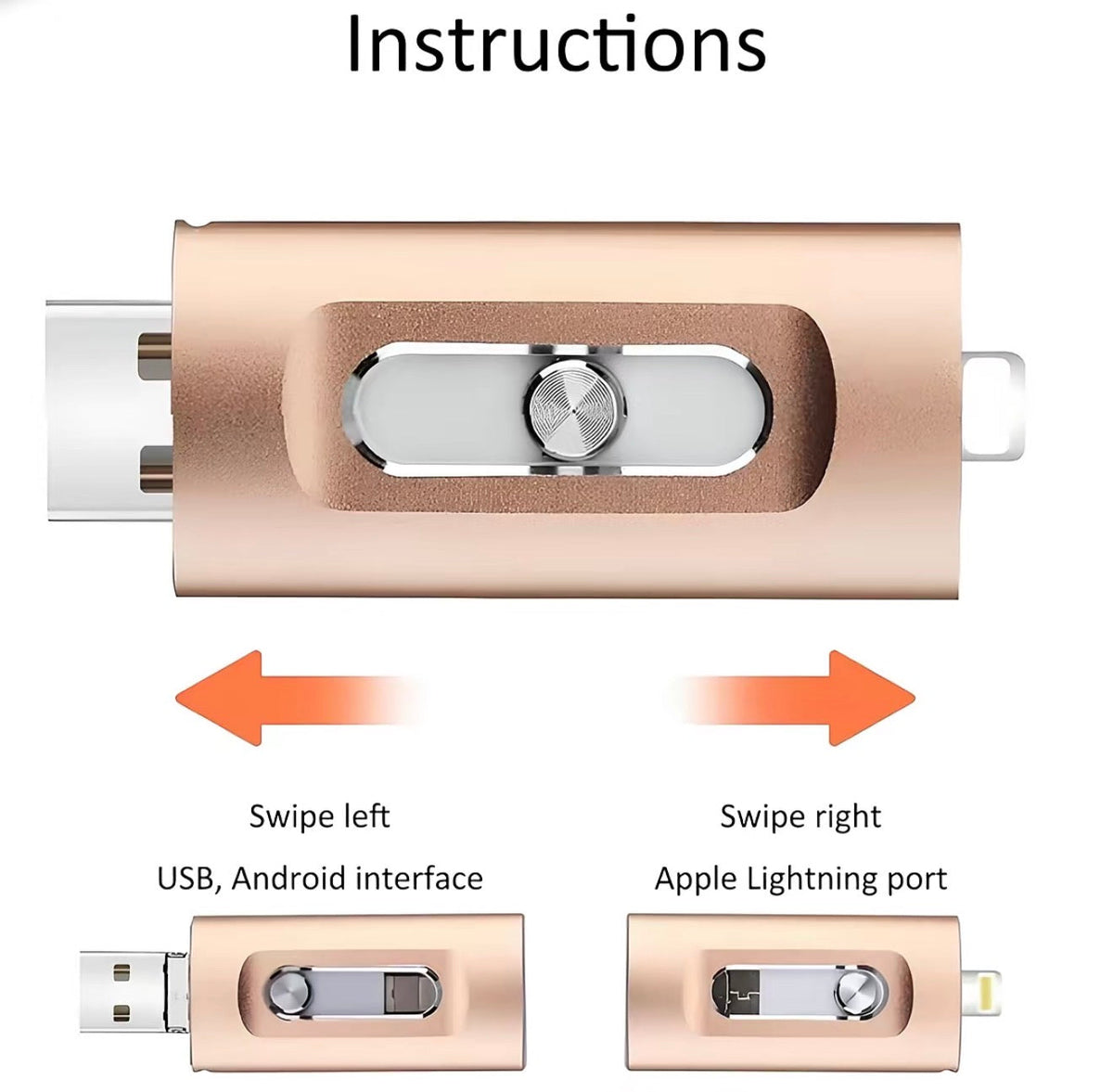 FlexiDrive 4-in-1 Flash Drive by V.I.P Digital Presence