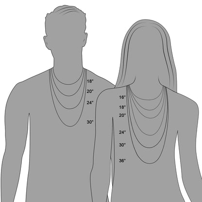 14k yellow gold moon necklace with bezel-set diamond, Avera Group, view 5