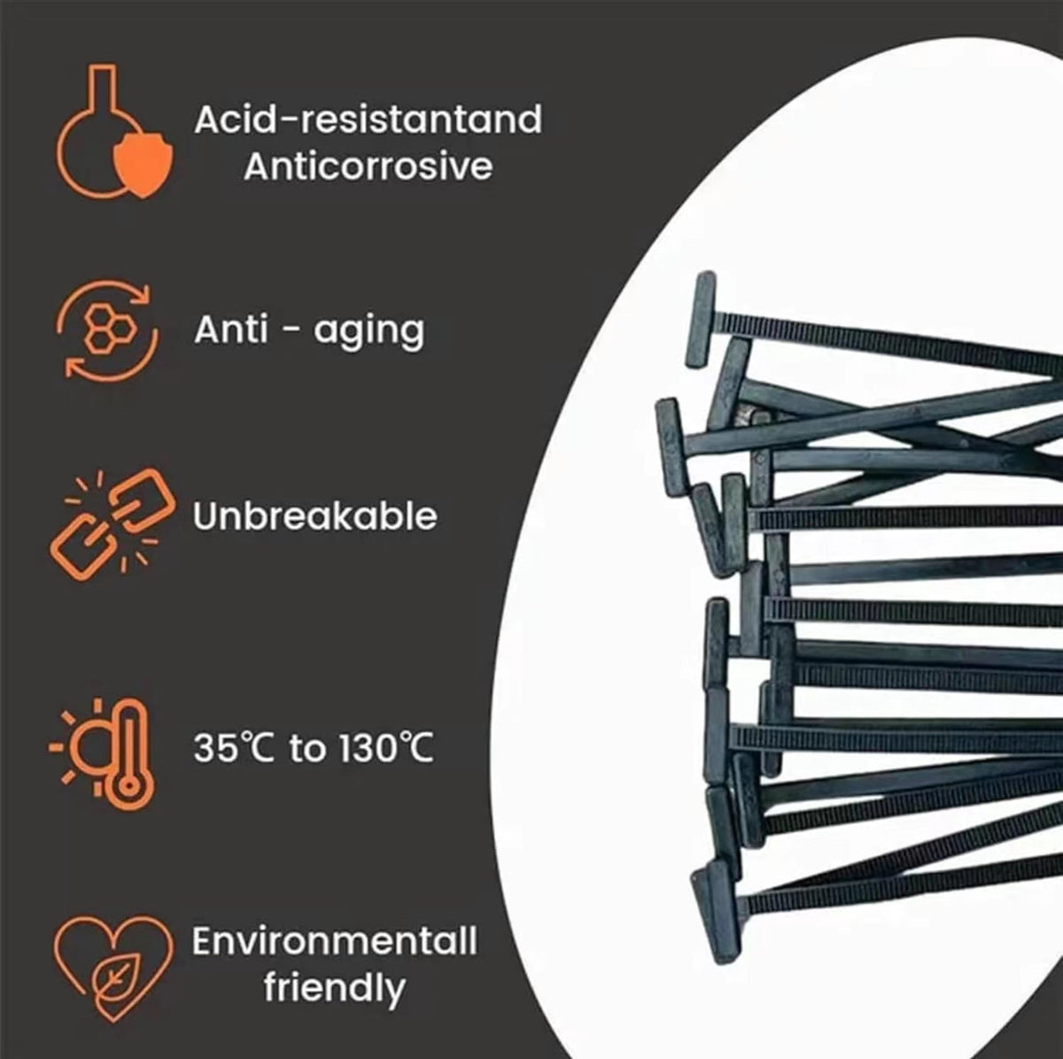 ZipLock Pro Cable Ties by V.I.P Digital Presence