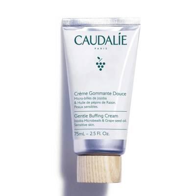 Caudalie Gentle Exfoliating Scrub: Jojoba Micro-Beads for Sensitive Skin - Natural Facial Exfoliator for Radiant Skin by Beauty Care Bag