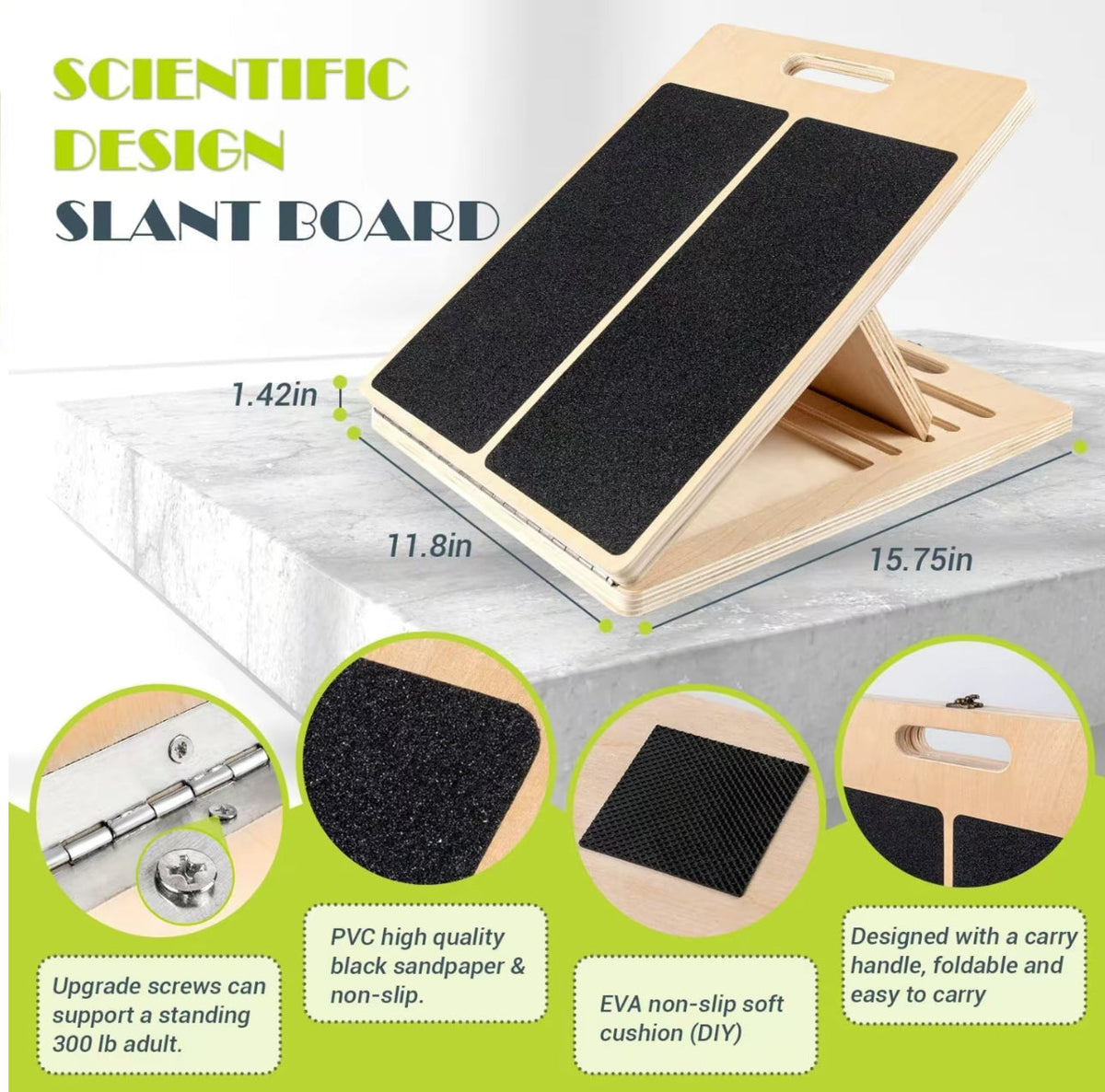 FlexSlope Calf Stretch Board by V.I.P Digital Presence