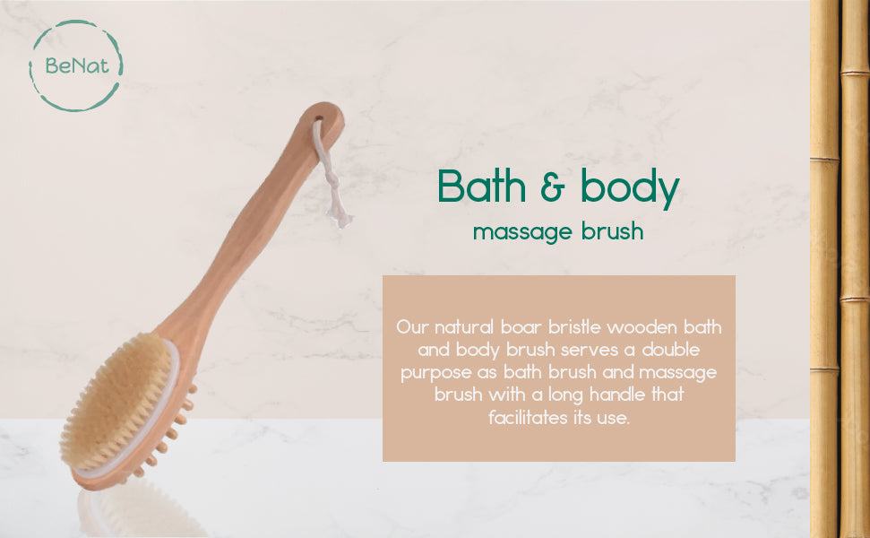 Bath & Body Massage Brush by Violet Atlas