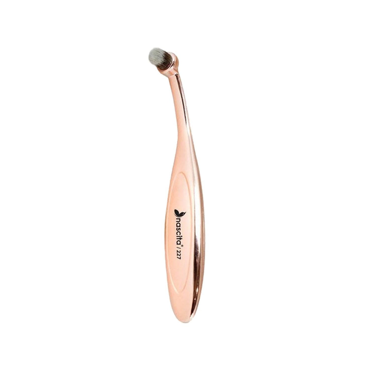 Nascita Bronzy Glow Oval Lip Brush for Precise Makeup Application - High-Quality Makeup Brush for Beauty Enthusiasts by Beauty Care Bag
