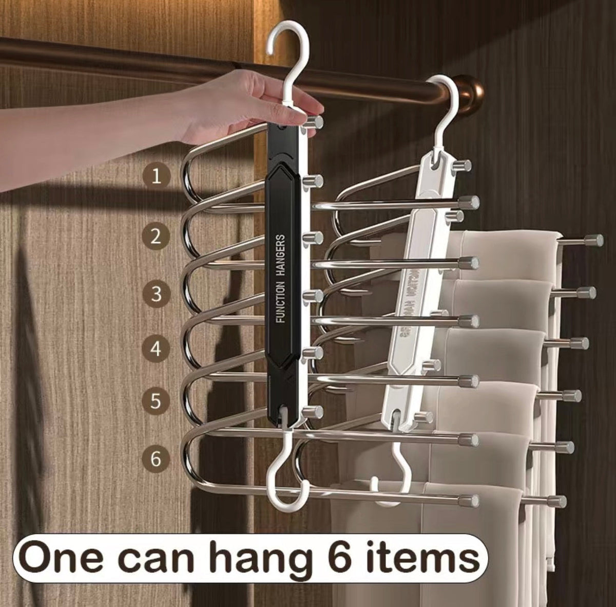 FoldSpace Pants Hanger by V.I.P Digital Presence