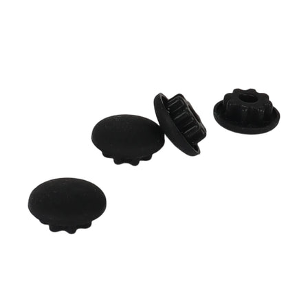 4 black silicone screw cap covers for Smev Dometic hobs and sinks, Torqelo.com, view 6