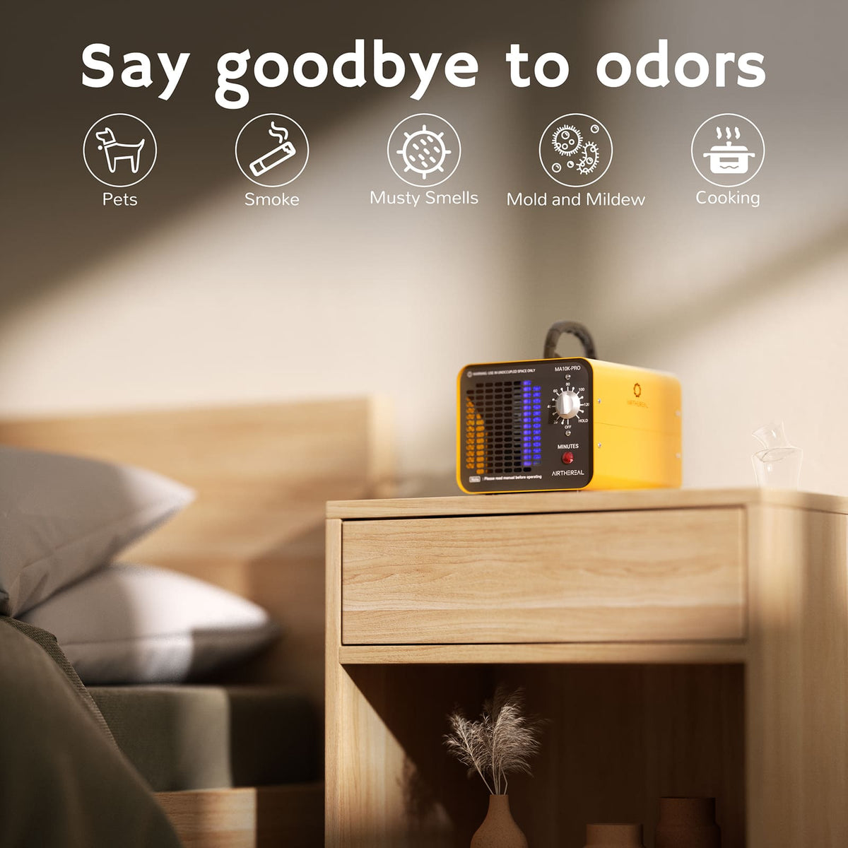 MA10K-PRO Ozone Generator by Airthereal