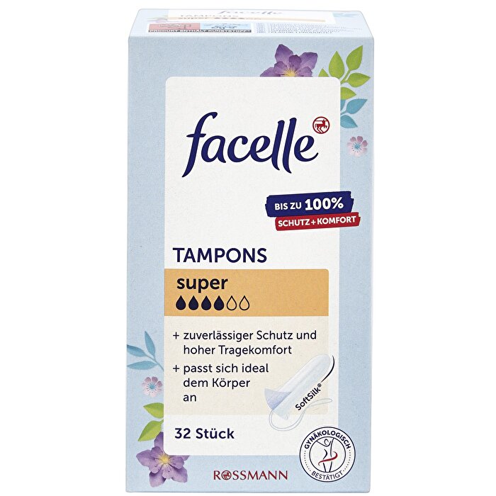 Facelle Super tampons, pack of 32