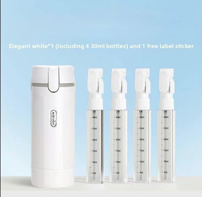 TravelMate 4-in-1 Toiletry Dispenser by V.I.P Digital Presence
