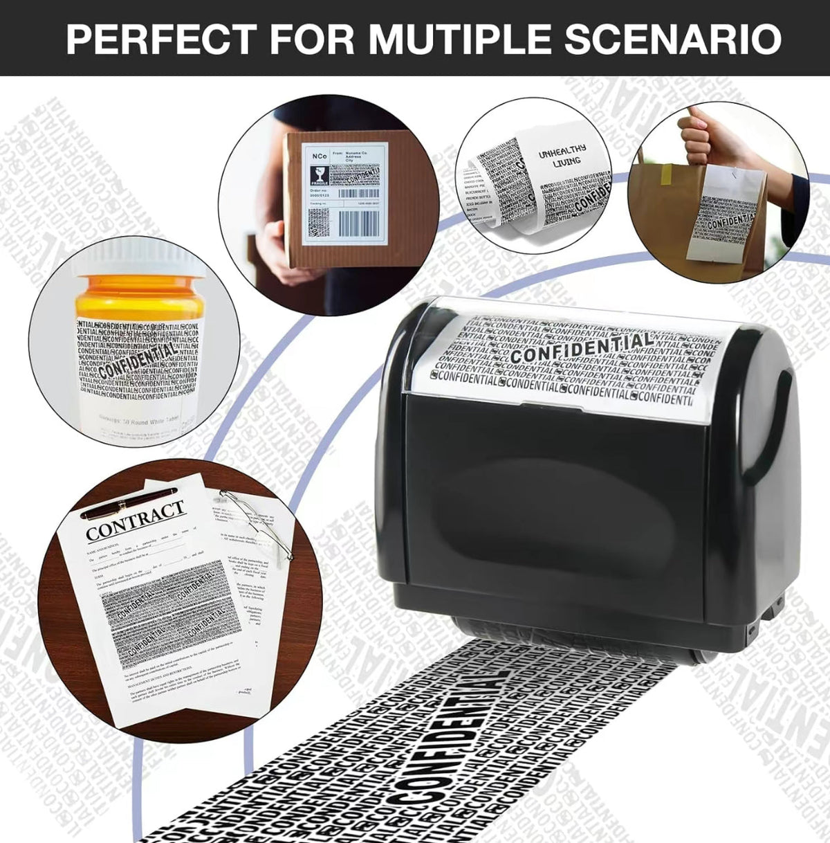 InfoGuard Roller Stamp by V.I.P Digital Presence