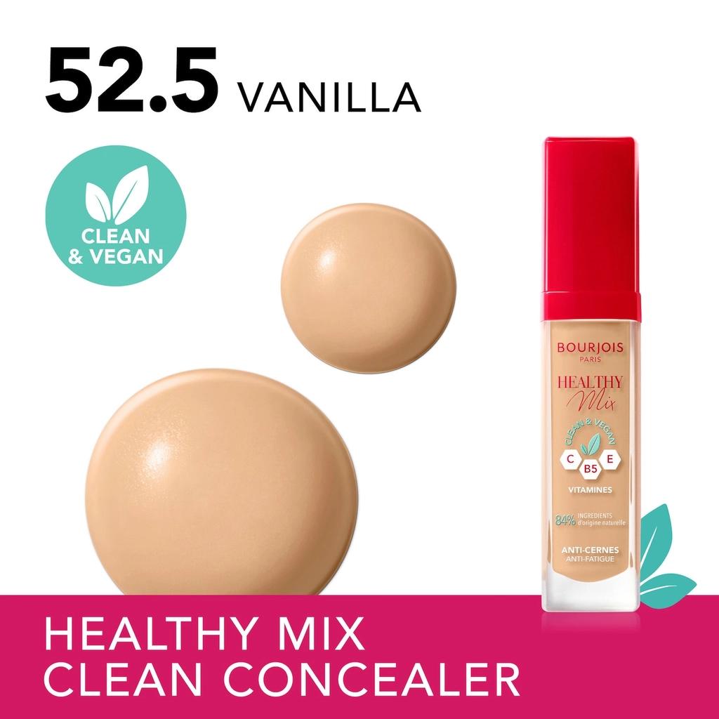 Bourjois Healthy Mix Clean Liquid Concealer 52.5 Vanilla 6ml by Beauty Care Bag
