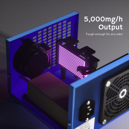MA5000 Ozone Generator, Replaceable Ozone Plate Option by Airthereal