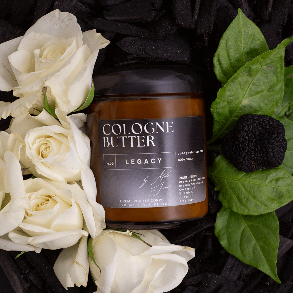 LEGACY – Luxury Fragrance Body Butter | Black Leather, Amber & Rose Cologne Scent Moisturizing Skin Butter | Cologne Butter by CB