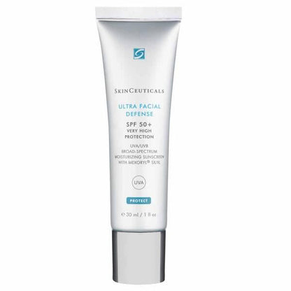Skinceuticals Ultra Facial SPF 50: Broad Spectrum Sunscreen for Ultimate UVA/UVB Protection, Anti-Aging & Sensitive Skin - Travel Size by Beauty Care Bag