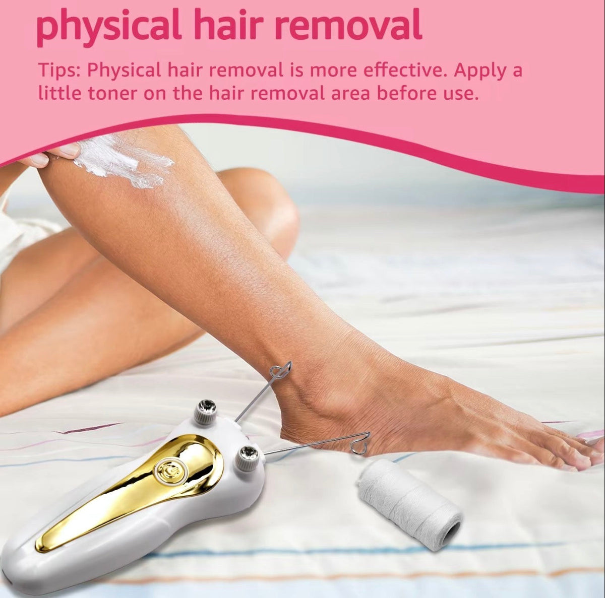 SmoothSkin Threading Epilator Device by V.I.P Digital Presence
