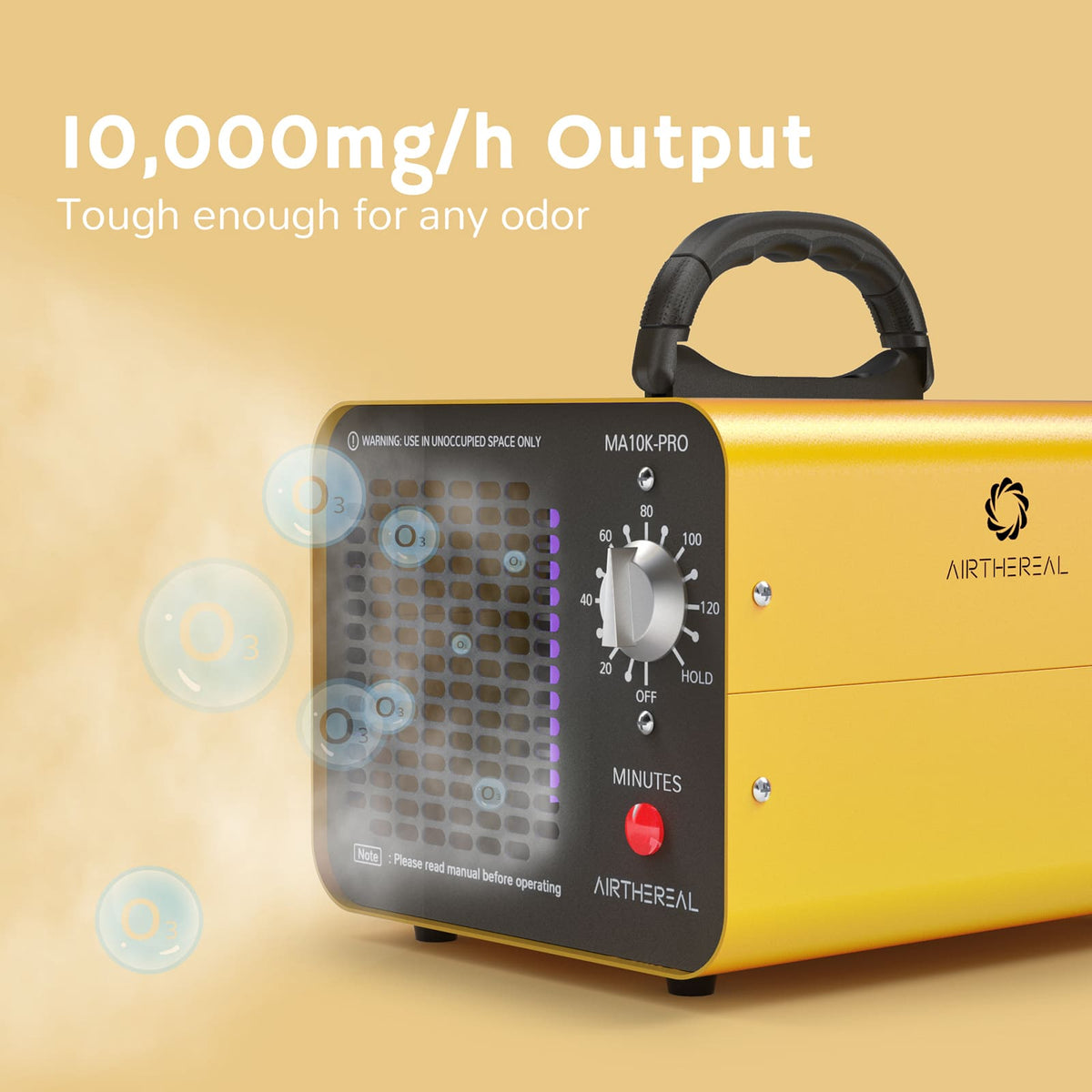 MA10K-PRO Ozone Generator by Airthereal