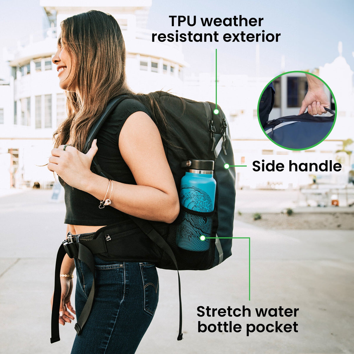 The Island Hopper 40L — Carry-On Backpack for 1–2 Week Trips by COR Surf